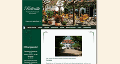 Desktop Screenshot of bellevilleresto.de